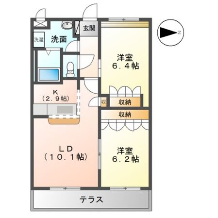 Ｍｔ．Ｖｉｅｗ大久保の物件間取画像